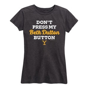 Women's - Yellowstone - Beth Dutton Inspirational Quote Short Sleeve Graphic T-Shirt - 1 of 4