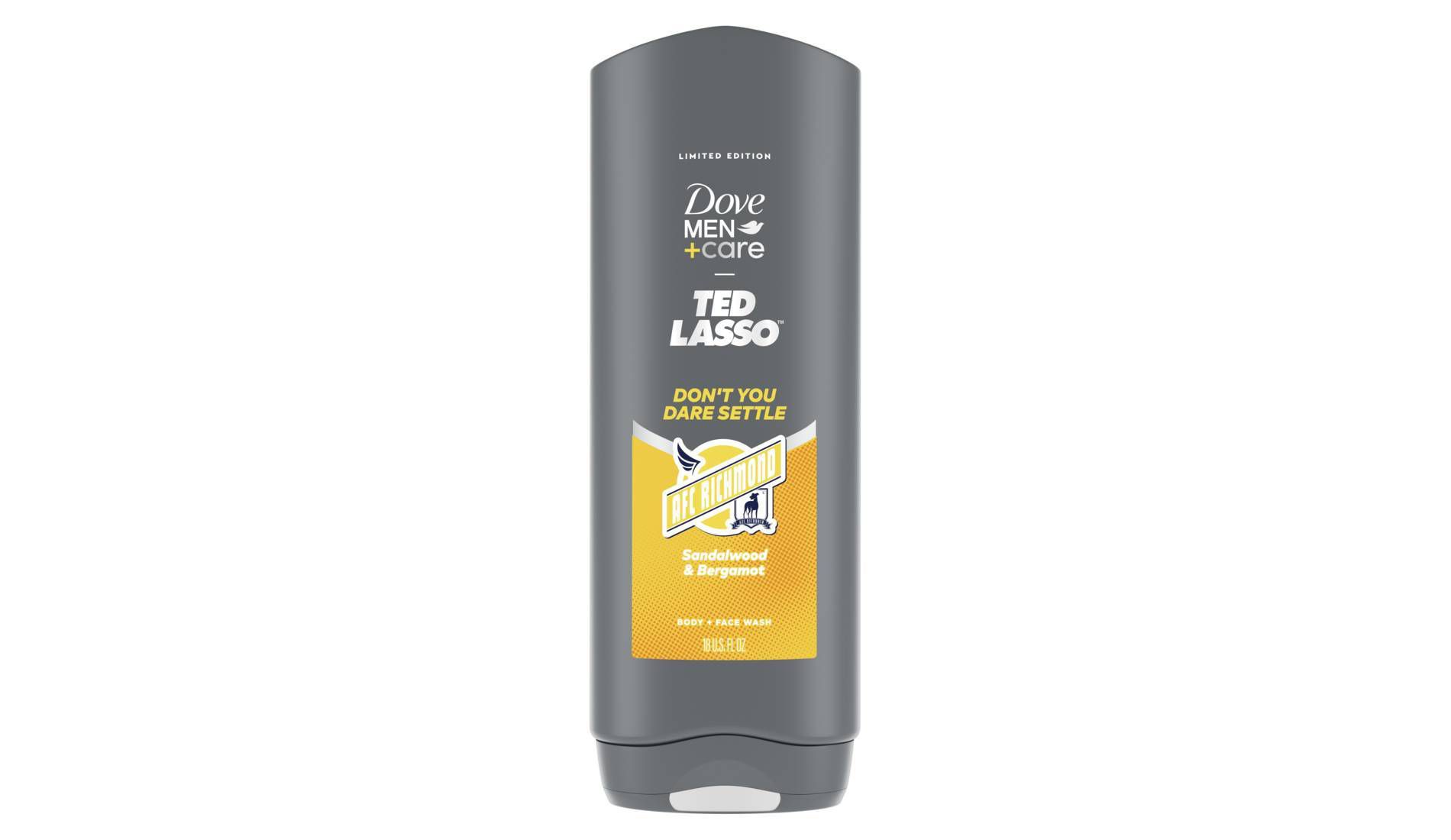 Dove Men+Care Ted Lasso Body Wash - Don't You Dare Settle - 18 fl oz