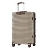 Whisen 4-Piece ABS Hardshell Luggage Set (16/20/24/28 Inch) with Packing Cubes, TSA Lock & Spinner Wheels - 4 of 4
