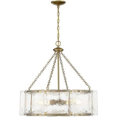 Savoy House Genry 5 - Light Pendant in  Warm Brass
