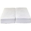 Aoibox Waterproof Split King Mattress Protector for Adjustable Beds Soft Bamboo Viscose Terry Surface Deep Pocket 2 Pack - 2 of 4