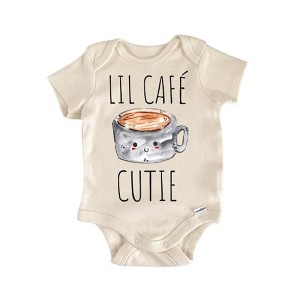 Coffee Latte Beans - Baby Boy Girl Clothes Infant Onesie® Funny Cute Newborn GS1 BBY - 1 of 4