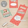 Big Dot of Happiness Groovy Christmas - DIY Assorted Pastel Holiday Party Cash Holder Gift - Funny Money Cards - Set of 6 - 2 of 4