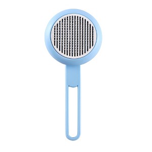 BABYYER Cat Brush with Release Button, Pet Grooming Brushes for Shedding, Suitable for Long and Short Haired Cats and Dogs - 1 of 4