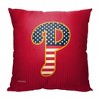 MLB Philadelphia Phillies Celebrate Series Throw Pillow 18x18 Inches - 2 of 4