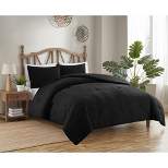 Sweet Home Collection 3 Piece Waffle Weave Ultra Soft Comforter with Shams
