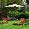 Wellfor 7.5' Hexagon Outdoor Patio Market Umbrella - 2 of 4