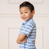 Hope & Henry Boys' Linen Short Sleeve Button Down Shirt, Kids - 3 of 4
