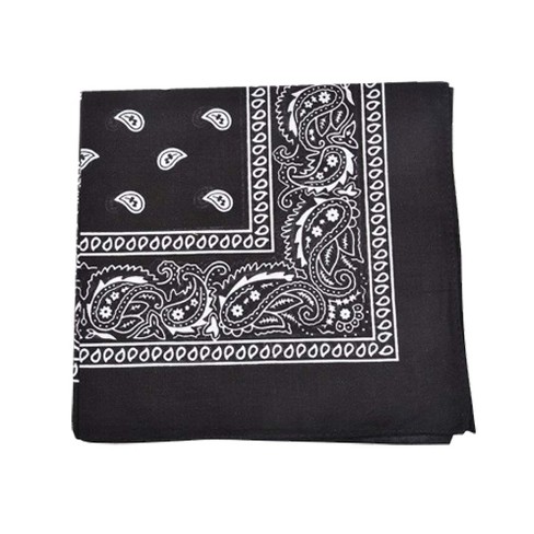 Unibasic Paisley Cotton Bandana XL, head wrap, handkerchief - 10 Pack - image 1 of 1