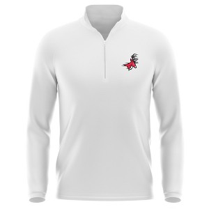Men's Fairfield University Adult Active Sport 1/4 Zip Pullover Left Chest Logo - 1 of 4