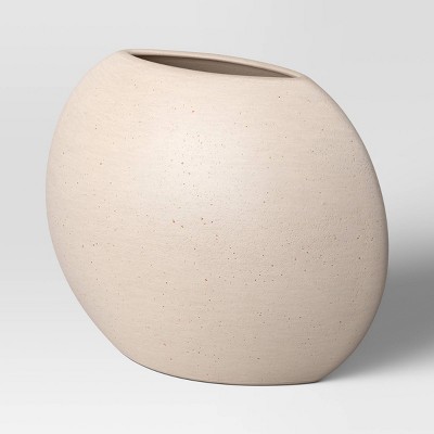 Small Ceramic Disc Vase - Threshold&#8482;