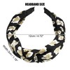 Unique Bargains Women's Leopard Pattern Knotted Headbands 1Pc - 4 of 4