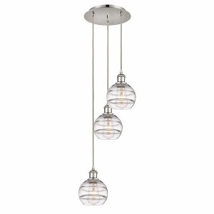 Rochester - 3 Light Cord Hung Multi Pendant In Industrial Style-24.38 Inches Tall and 12.38 Inches Wide - 1 of 1