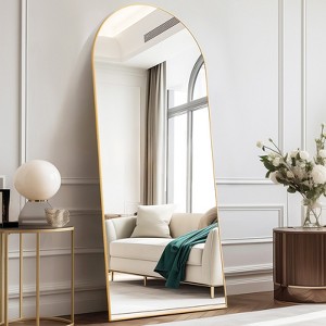 DOMETOUR 71"x26" Full Length Mirror Full Body Floor Mirror Standing Hanging or Leaning Wall, Wall Mirror - 1 of 4