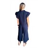 Women's Textured Casual Top - entro - 3 of 4