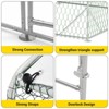 Large Metal Chicken Coop, Walk in Poultry Cage with Waterproof Cover, Chicken Run, Hen Rabbit Duck House for Backyard Farm Use - 3 of 4