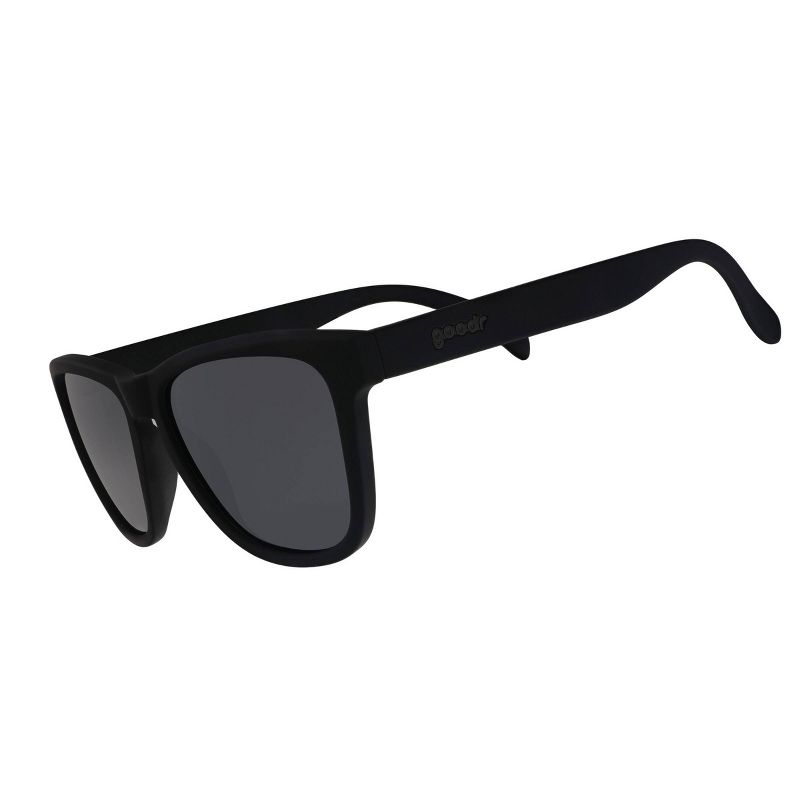 goodr Adult OG A Unicorn's Calamity Plastic Rectangle Sunglasses - Black