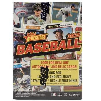 2023 Topps Heritage Baseball 8-Pack Blaster Box