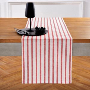 Solino Home Striped Linen Table Runner | Madison Stripe - 1 of 4