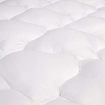 eLuxury Extra Plush Mattress Pad with Fitted Skirt