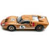 1966 Ford GT-40 MK II RHD (Right hand Drive) #5 Gold 24H of Le Mans 1/18 Diecast Model Car by Shelby Collectibles - 3 of 3