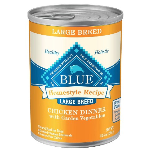 Blue Buffalo Homestyle Recipe Natural Adult Large Breed Wet Dog