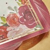 Kate Aspen Burgundy Blush Floral 2 Ply Paper Napkins (Set of 120) | 28517NA - 4 of 4