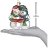 Old World Christmas Glass Blown Christmas Ornament, Best Friends - 3 of 4