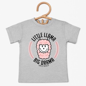 The Juniper Shop SmileyWorld Little Llama Big Drama Toddler Short Sleeve Tee - 1 of 4