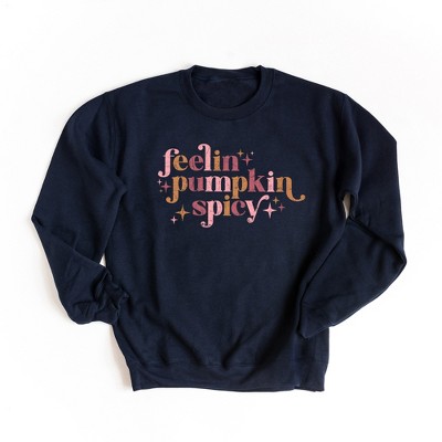 Simply Sage Market Women's Feelin Pumpkin Spicy Gildan Sweatshirt