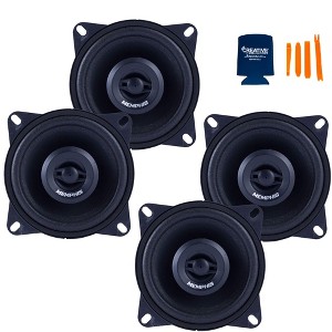 Memphis Audio 2 Pairs of SRX42 Street Reference 4" Coaxial Speakers - 1 of 4