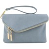 BEAFUP Envelope Wristlet Clutch Crossbody Bag with Detachable Chain Strap, Faux Leather Purse with Magnetic Snap Flap and Hardware - 2 of 4