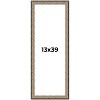 PosterPalooza | Panoramic Ornate Silver Picture Frame - UV Acrylic, Foam Board Backing, Hanging Hardware - 2 of 4