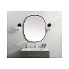 Elegant Lighting Metal Frame Oval Mirror 30x36 - 2 of 4