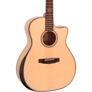 Cort GA-MY Bevel Grand Regal Acoustic Guitar Natural - 1 of 4