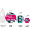 Big Dot of Happiness 50's Sock Hop - 1950s Party Giant Circle Confetti - Rock N Roll Party Decorations - Large Confetti 27 Count - 3 of 4