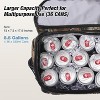 WARMOUNTS 34qt Insulated Backpack Cooler 36 Cans Soft Cooler with 2 Compartment - 4 of 4