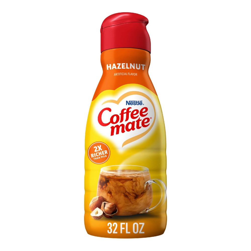 UPC 050000322909 product image for Coffee mate Hazelnut Coffee Creamer - 32 fl oz (1qt) | upcitemdb.com