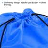 Unique Bargains Gym Sports Outdoor Traveling Nylon Polyester Drawstring Storage Bag 5 Pcs - 3 of 3
