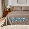 100% Cotton Flannel Sheet Set by Bare Home - 4 of 4