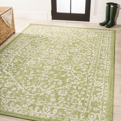 Malta Bohemian Medallion 8' x 10' Gray Synthetic Area Rug