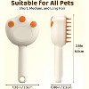 BABYYER Steam Cat Brush, 6-in-1 Dog Brush Spritz Defur Comb, Steamy Skin Friendly Deshedding Grooming Tool, Suitable for Shedding & Haired Pets - 2 of 4