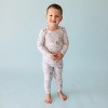 Juniors Gatsby Classic Pajama Set - Posh Peanut - 4 of 4