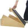 CanDo | Incline Board - 5-level Wooden - 5, 10, 15, 20, 25 Degree Elevation - 14 x 18 inch Surface - 3 of 3