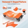 Car Wheel Dolly Set of 4, 8000LBS Car Moving Dolly,Heavy Duty Wheel Dollies Car Tire Stake Car Tire Dolly Cart Moving Cars - 3 of 4