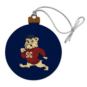 South Carolina State Secondary Logo Wood Christmas Tree Holiday Ornament - 1 of 4