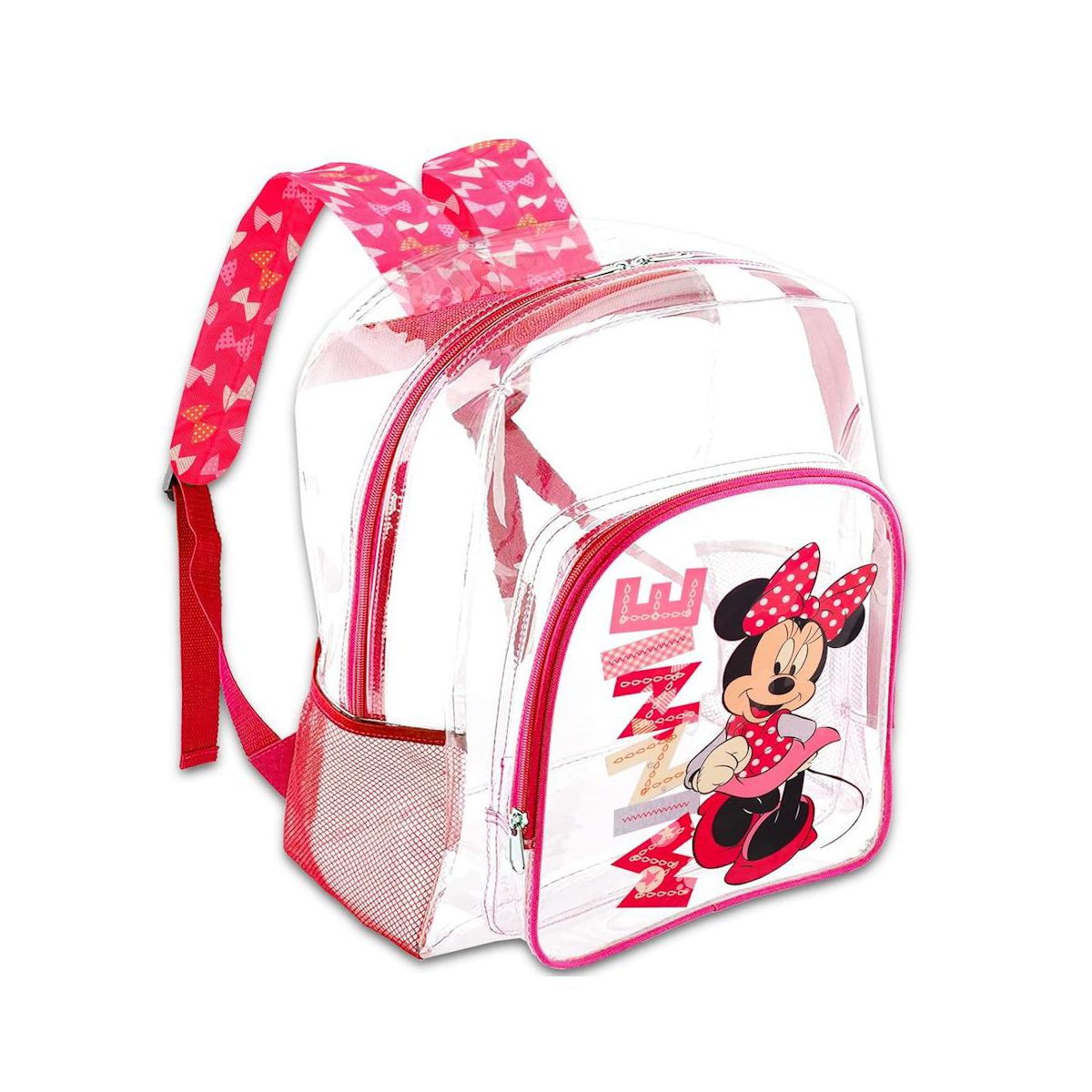 Disney Minnie Mouse Transparent, Clear backpack for ages 3+