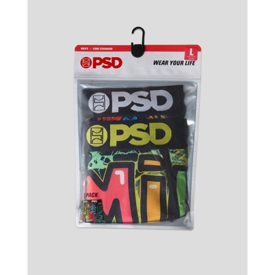 PSD Men's Graffiti Smile Print Briefs