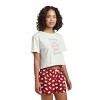 Harry Potter "Waiting For My Letter From Hogwarts" Crop Tee And Shorts Sleepwear Set - 3 of 4