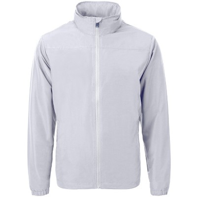 Cutter Buck Charter Eco Knit Recycled Mens Full-zip Jacket - Polished ...